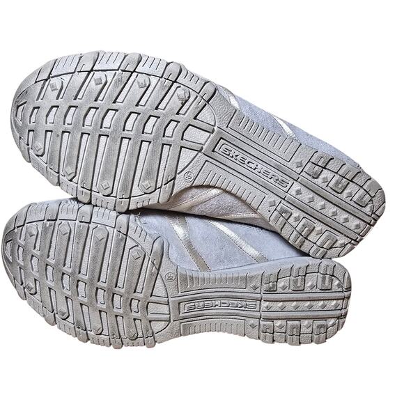 Skechers Grey Relaxed Fit Memory Foam Slip On Women Shoes Size 6.5 Exc. LN Cond - Picture 6 of 8